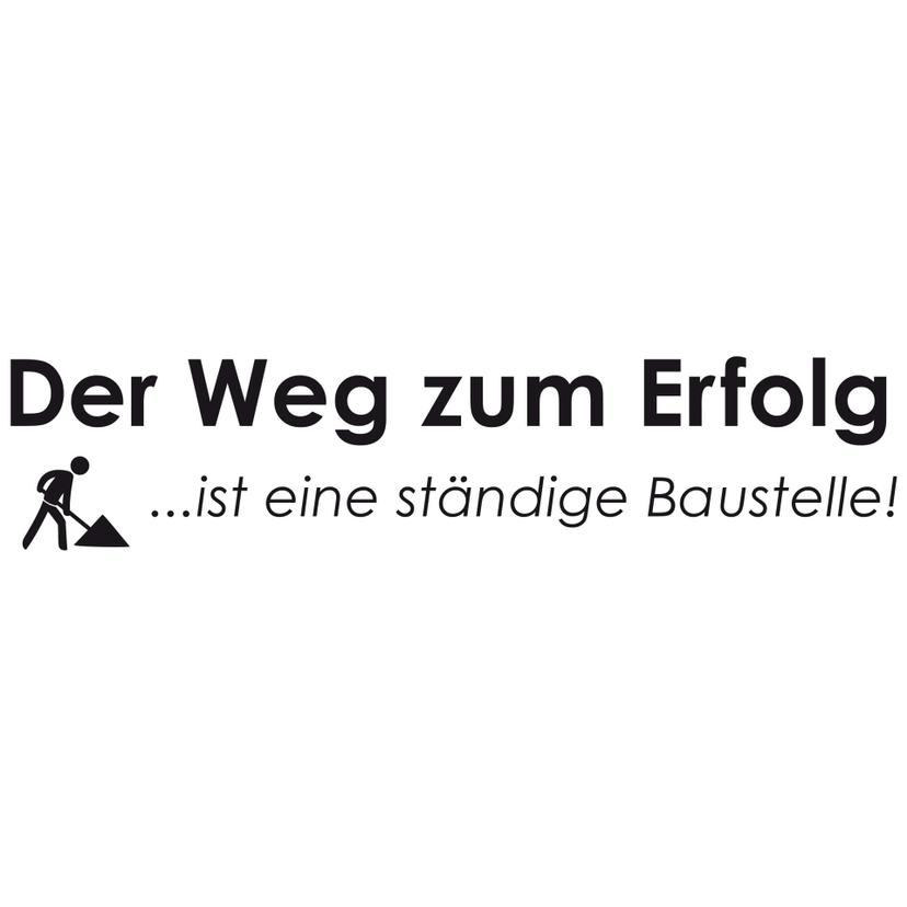 Wandtattoo Der Weg zum Erfolg...