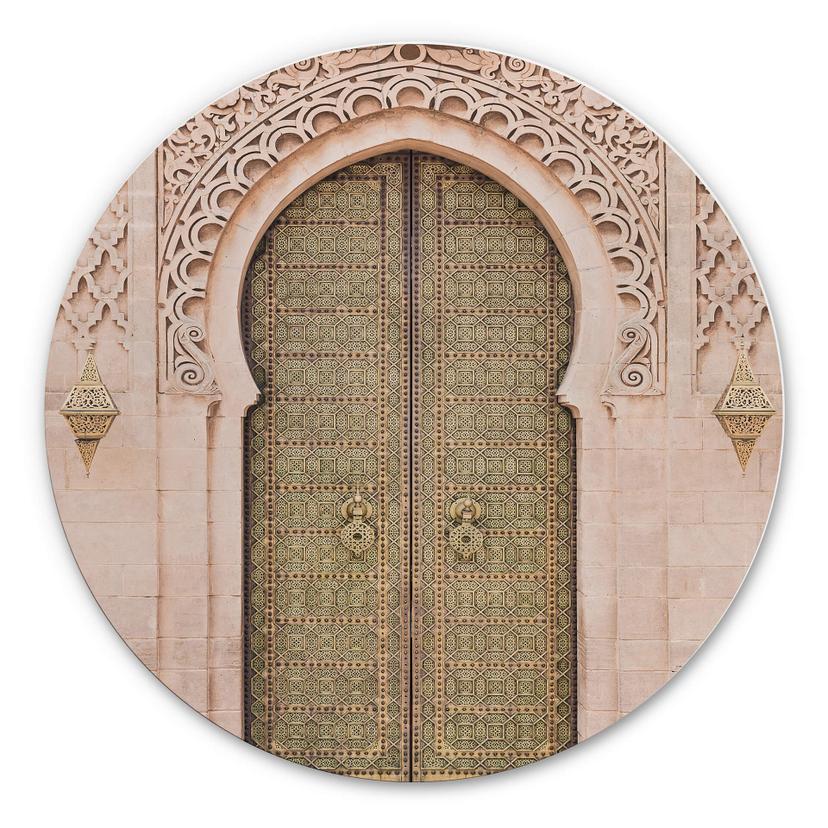 Wandcirkel Sisi & Seb - Moroccan Door