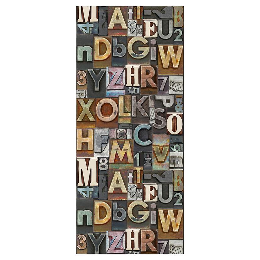Livingwalls selbstklebendes Pop.up Panel 2 braun,