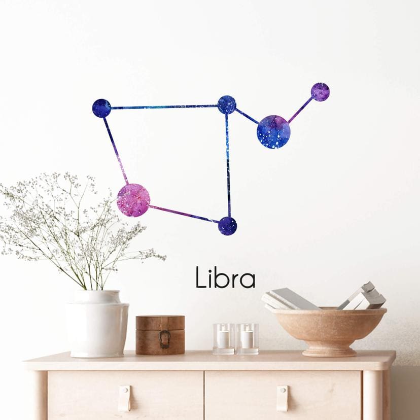 Wandtattoo Sternbild Libra - Waage