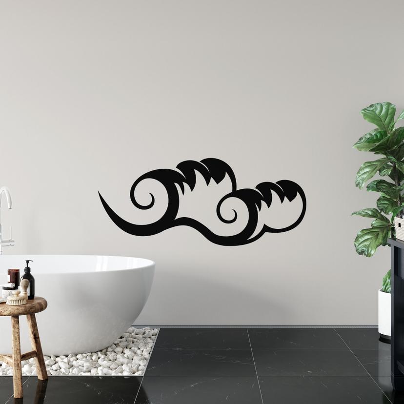 Sticker mural - Vagues 2