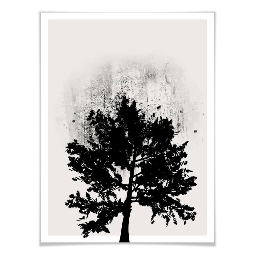 Poster Kubistika - Tree Study 02