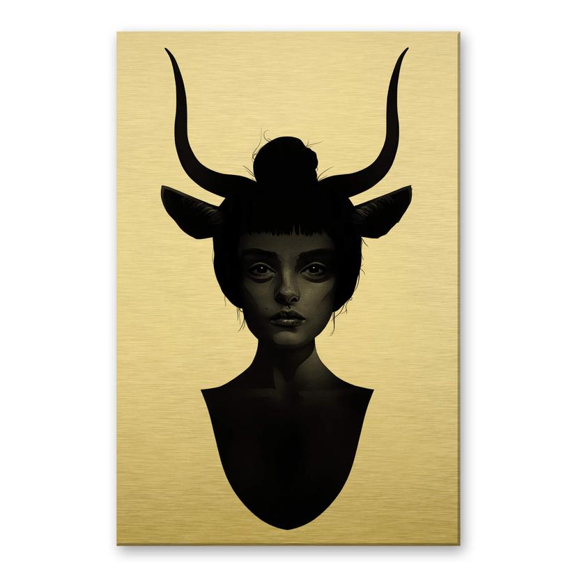 Dibond Schilderij met goud effect Ireland - I Have Seen