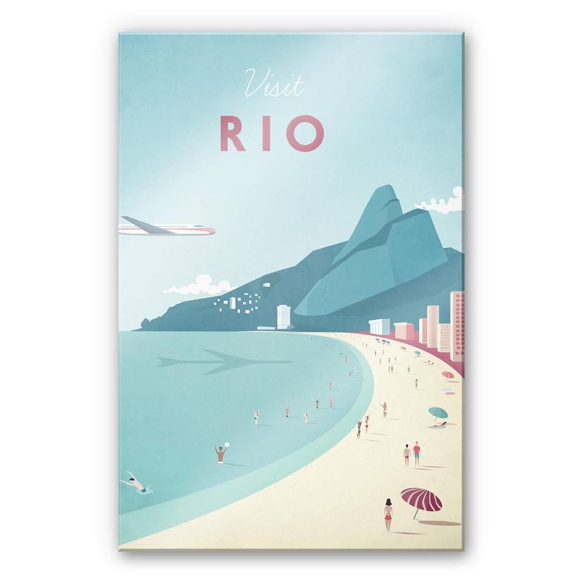 Akrylbillede Rivers - Rio de Janeiro