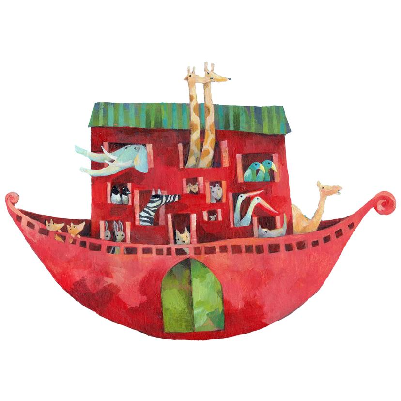 Wandtattoo Blanz - Die Arche Noah