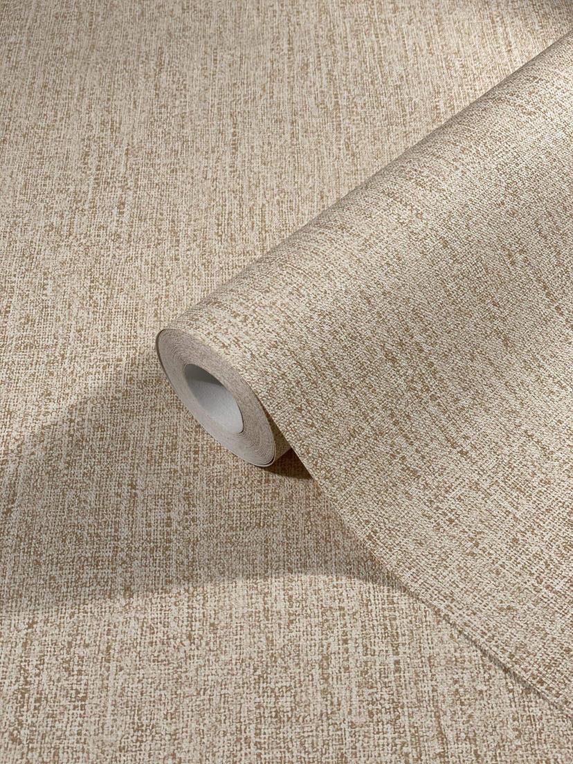Vliestapete Uni Modern in Beige