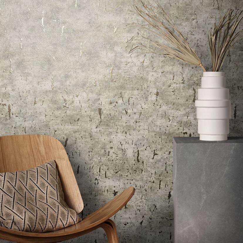 Strukturtapet, non-woven Natural Opulence i beige