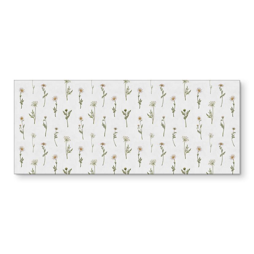 Splashback cucina romantico con fiori di campo - Kikki Belle