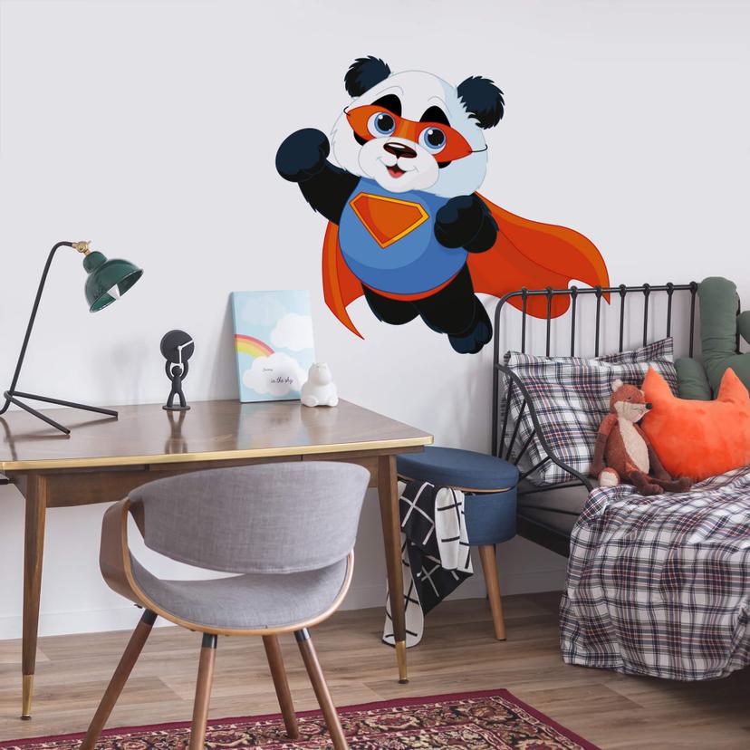 Super panda - wallsticker