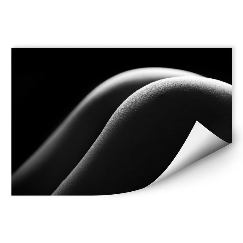 Zelfklevende Poster - Sexy Curves