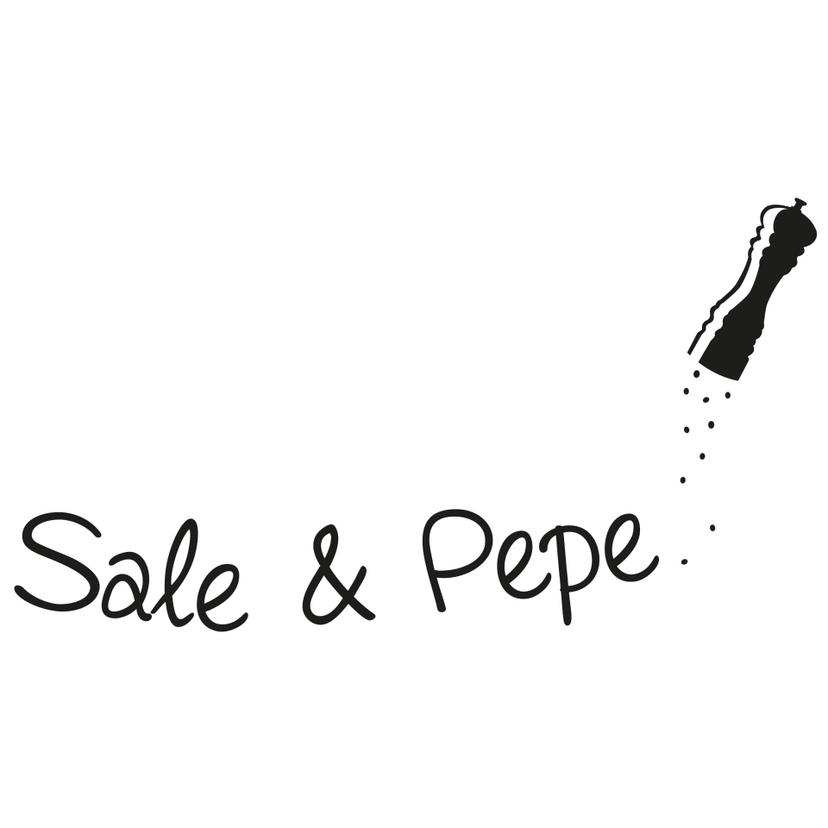Adesivo murale – Sale e pepe