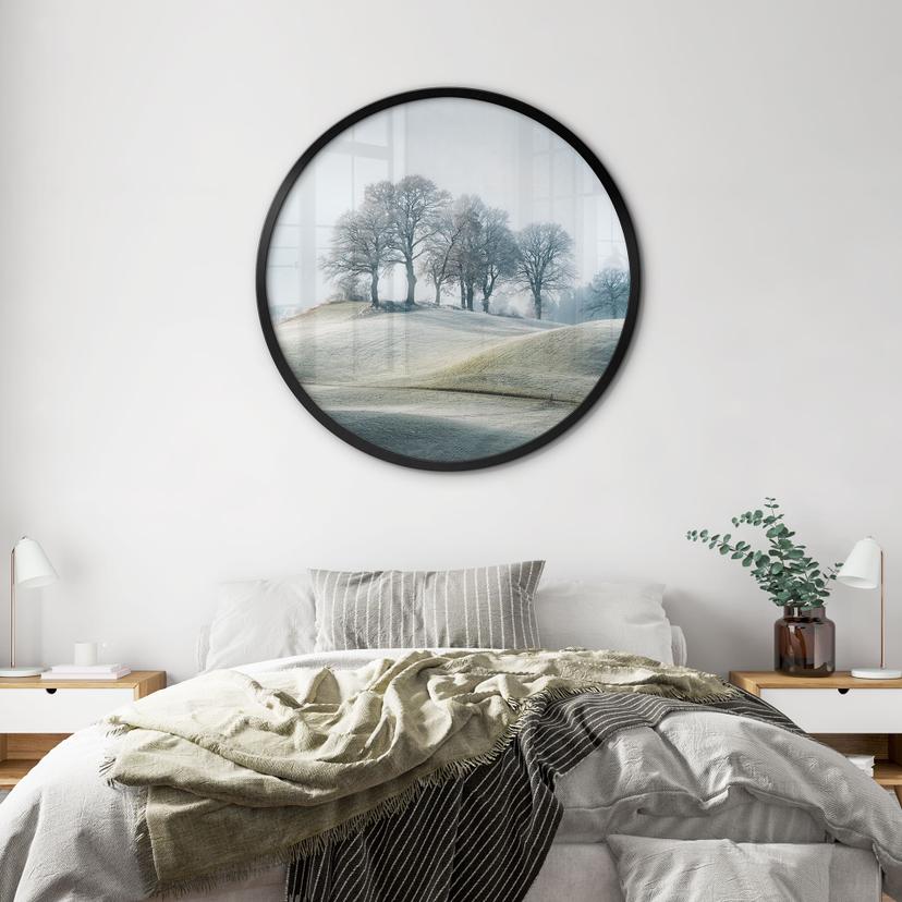 Poster paesaggio collinare ghiacciato - Eisenmann - Rotondo