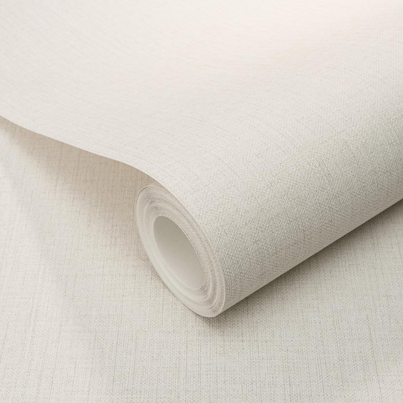 Carta da parati moderna in tessuto non tessuto senza PVC in beige