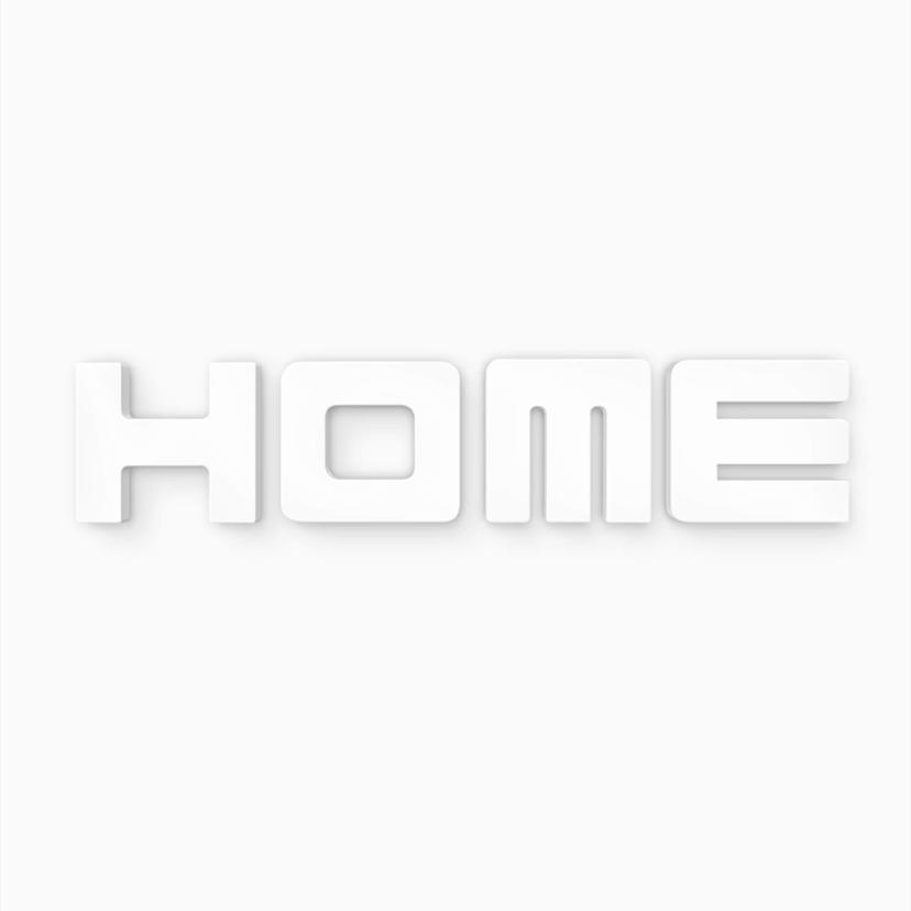 Dekorativa bokstäver 3D HOME 1
