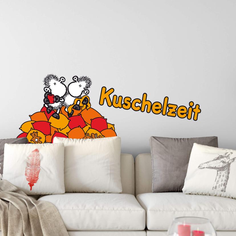Wandtattoo sheepworld Kuschelzeit