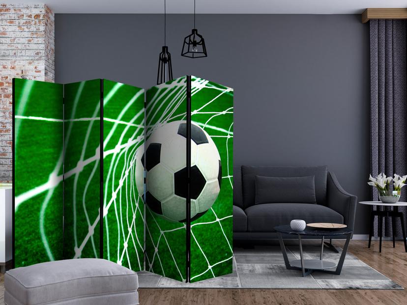 Schermo divisorio - Cancello! , 5 pezzi - 225x172 cm