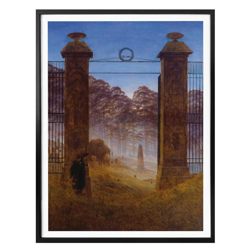 Plakat - Friedrich - Kirkegården