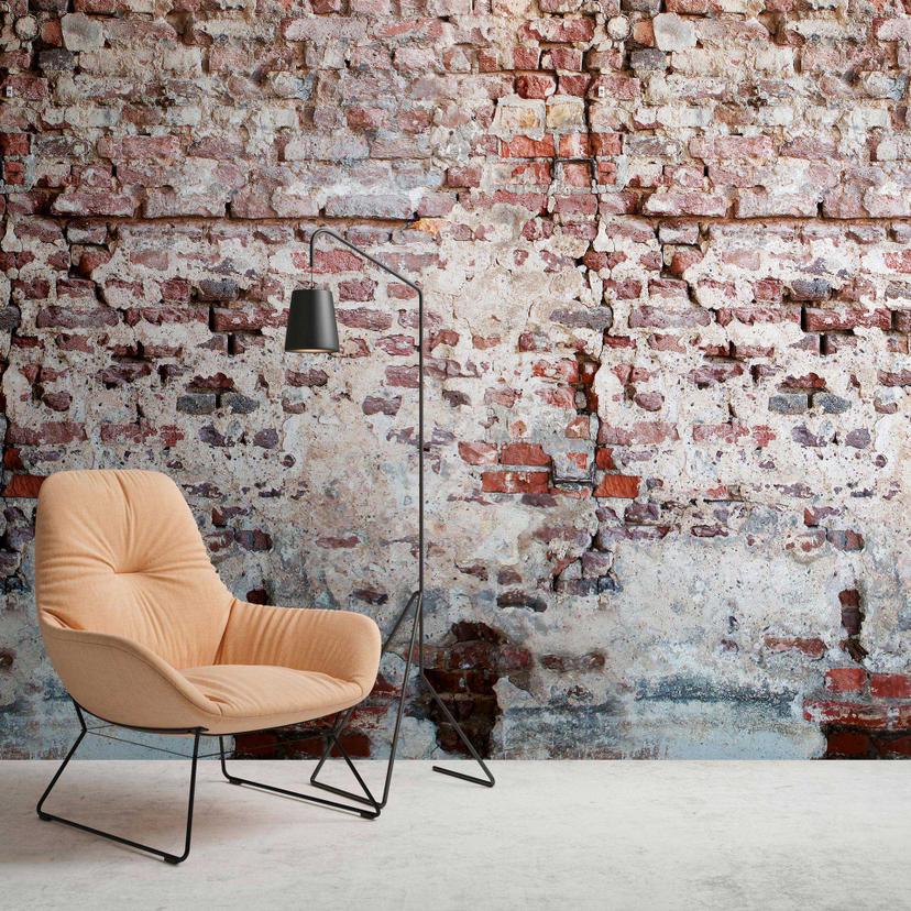 Livingwalls storbyhistorier THE WALL - tapet med steneffekt