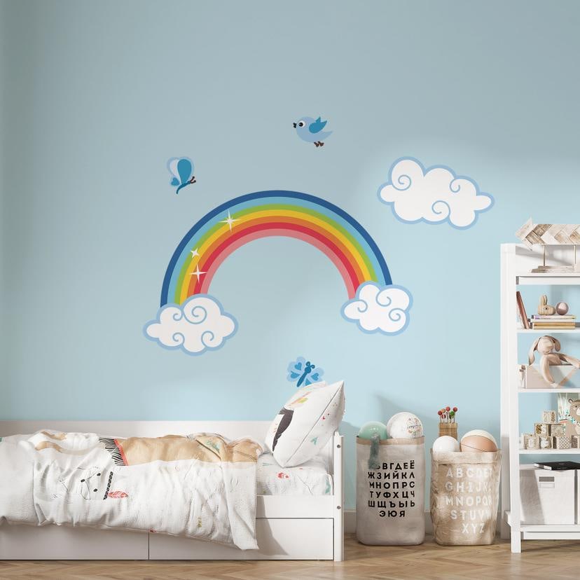 Sticker mural - Arc-en-ciel pour garçons