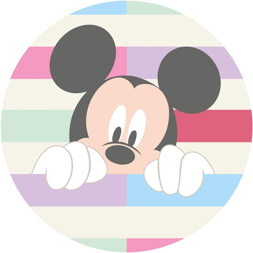 Selvklæbende tapet - Mickey Kiekeboe - 125 x 125 cm