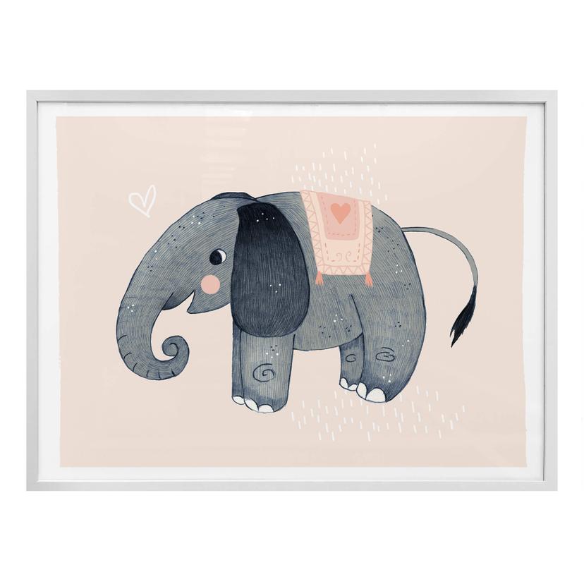 Póster Loske - Elefante
