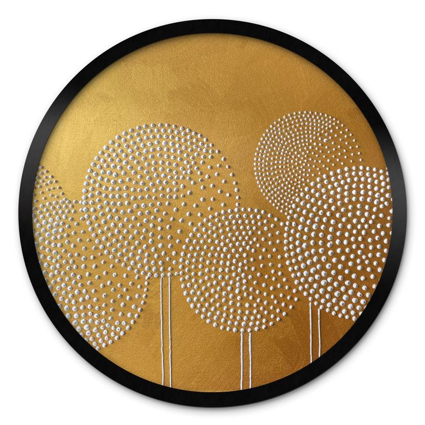 Plakat Hvide perleblomster - Grande