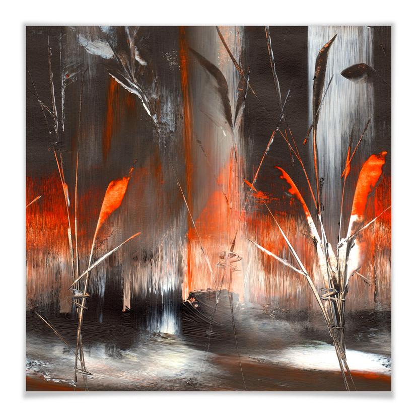 Poster Niksic - Feuer und Asche