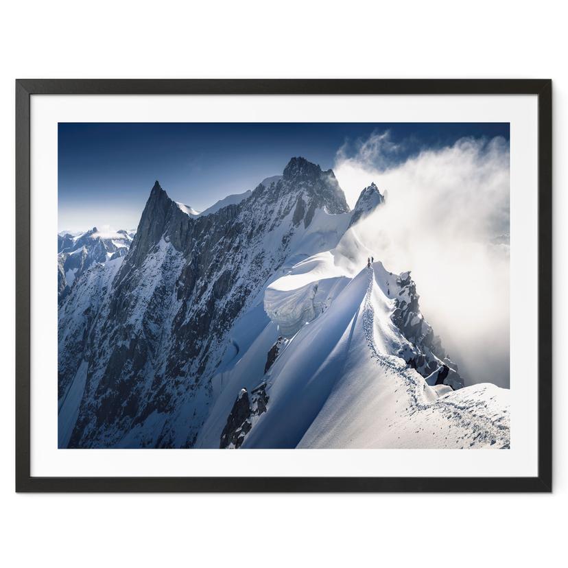 Plakat toppen af Mont Blanc - Nienartowicz