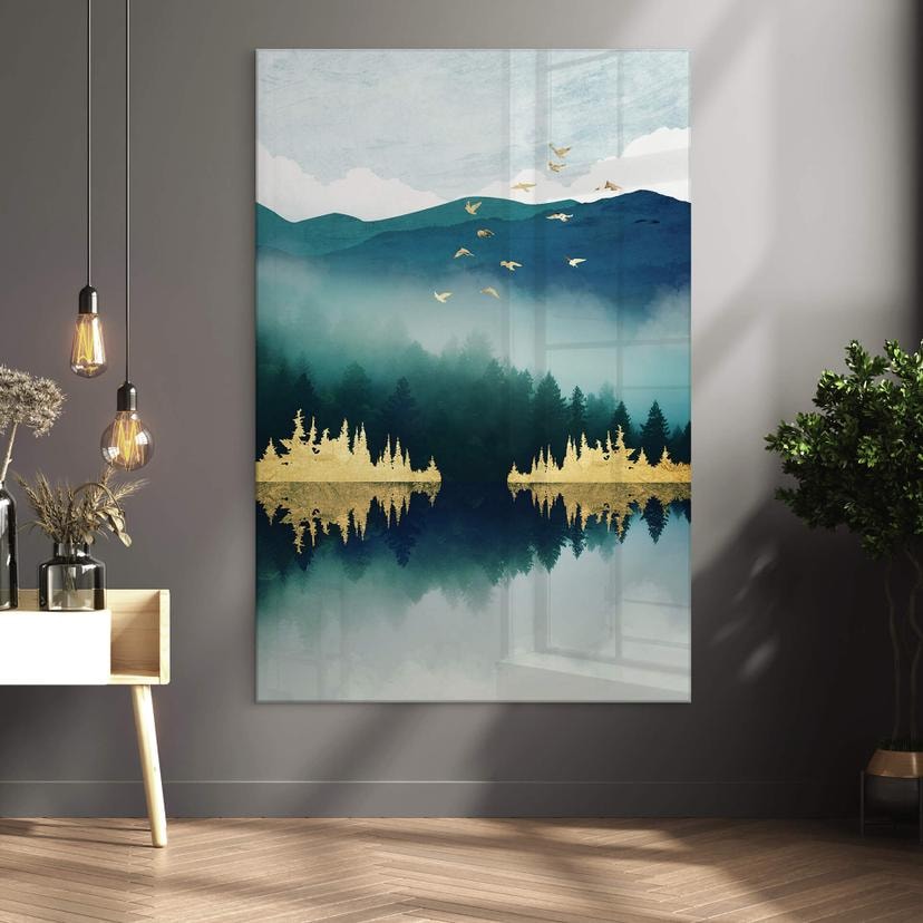 Stampa su vetro acrilico SpaceFrog Designs - Morning Calm