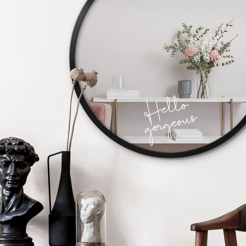 Adesivi per specchi Hello gorgeous