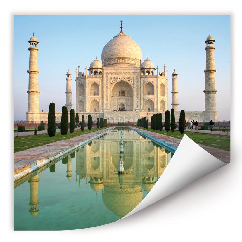Zelfklevende Poster  Taj Mahal
