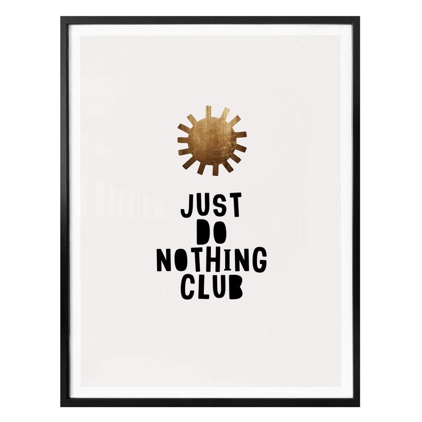 Póster Kubistika - Club Do Nothing