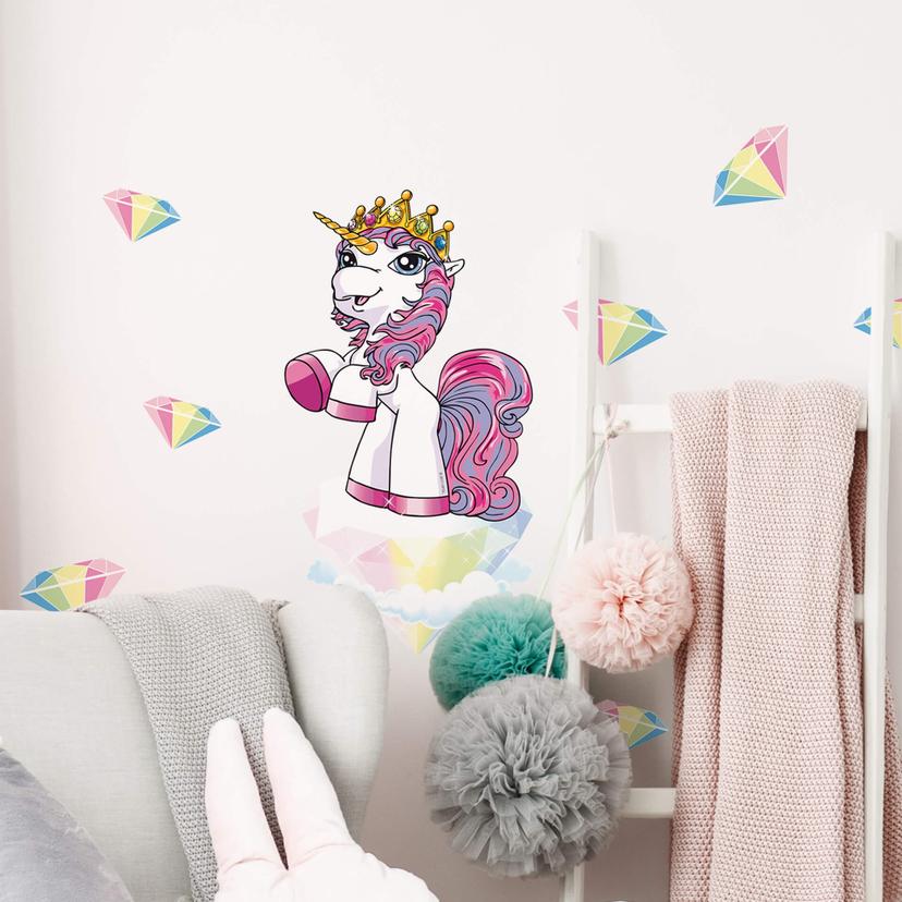 Wallsticker Filly Unicorn Special Princess Sparkle