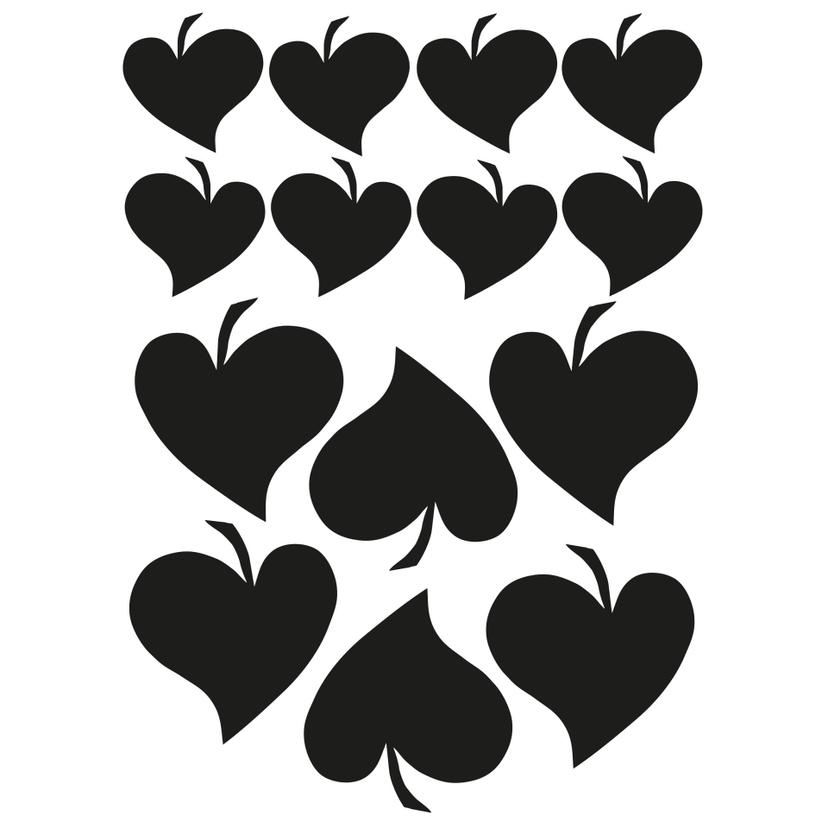 Sticker mural - Set Feuilles #08