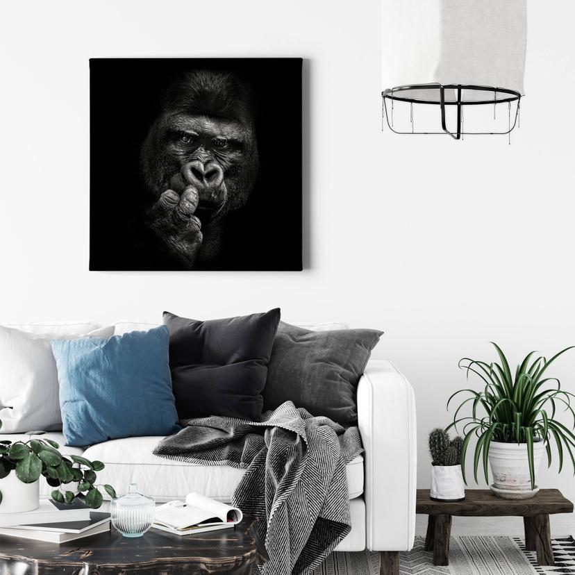 Stampa su tela Meermann - Gorilla
