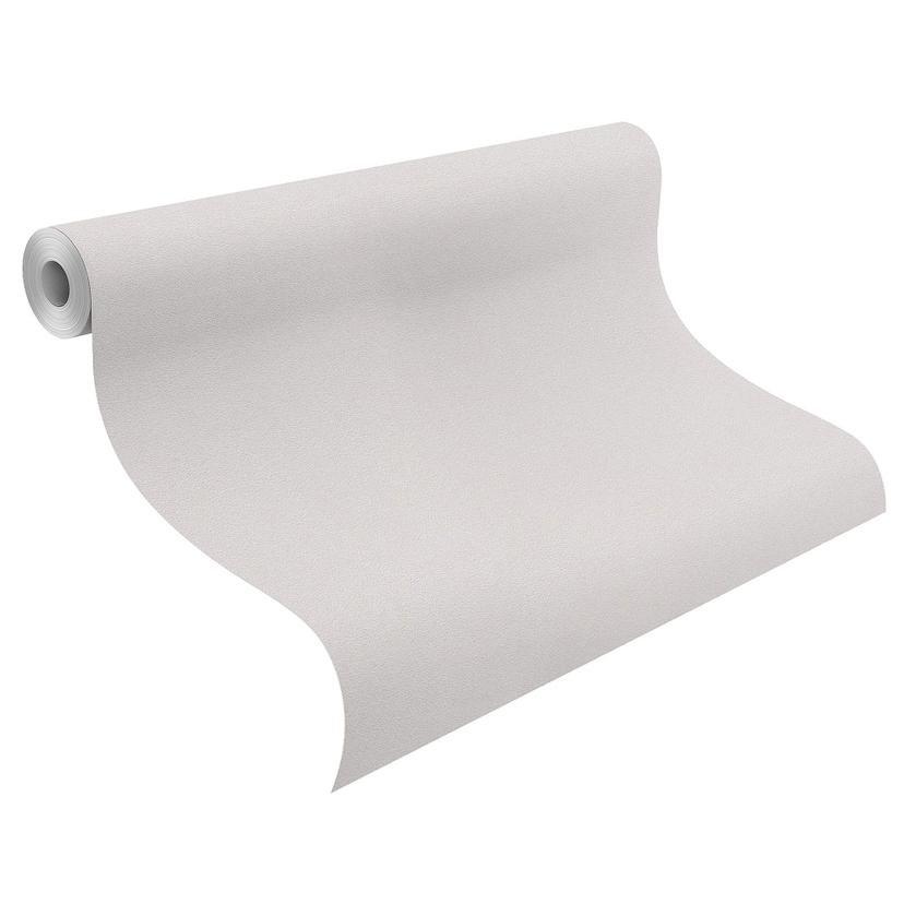 Effen behang, vliesbehang met structuur Bauhaus wit