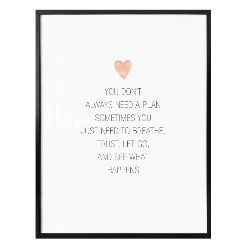 Poster Confetti & Cream - Plan