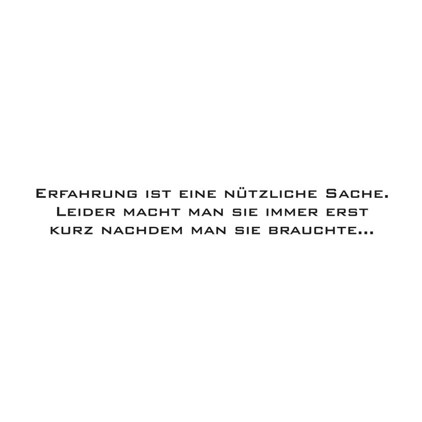 Wandtattoo Erfahrung