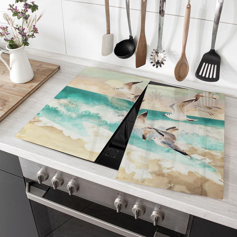 Kogeplade Måger på stranden - SpaceFrog Designs