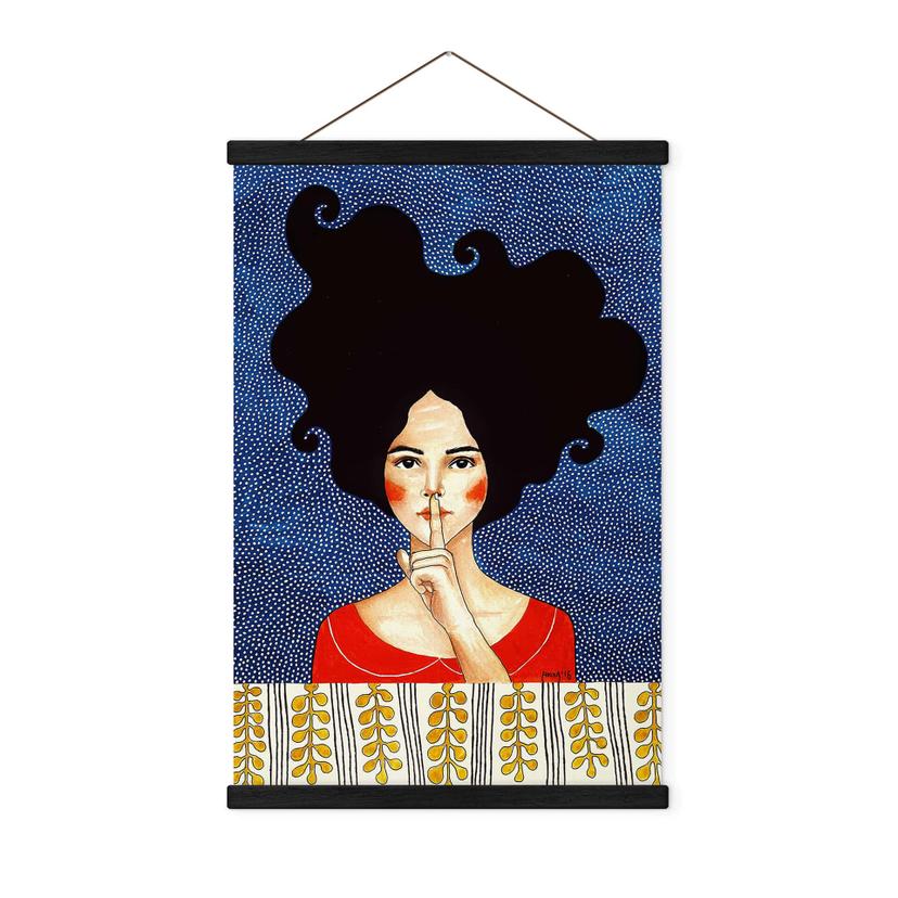 Affiche textile Hülya - Quietness