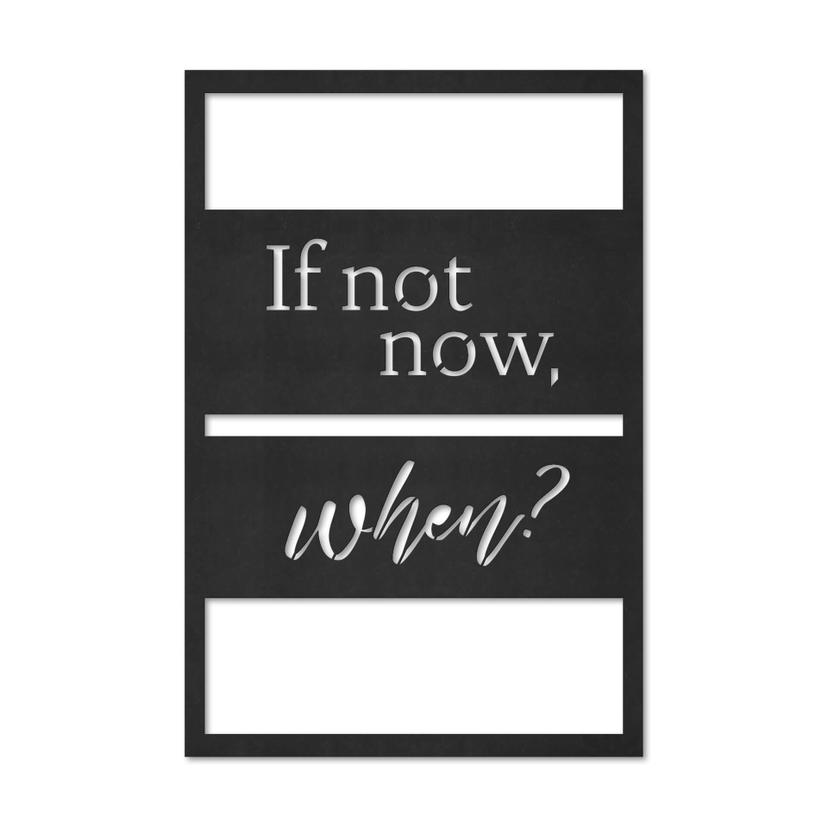 Decoro MDF – If not now, when