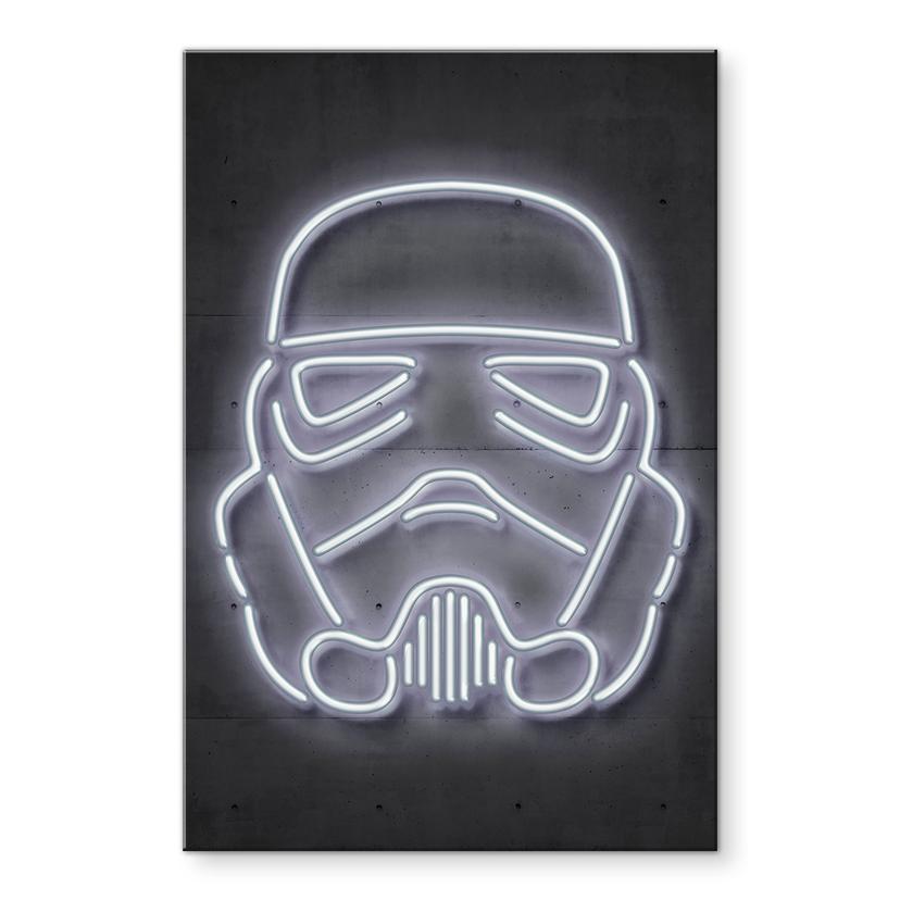Akrylbillede Stormtrooper-hjelm - Mielu