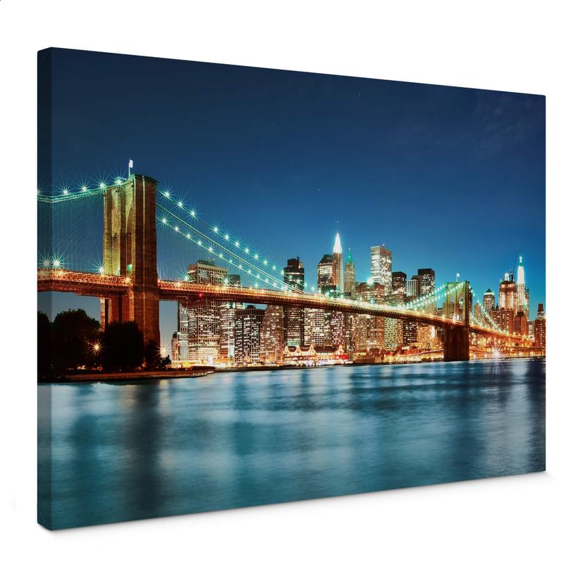 Lienzo - Luces en New York 02