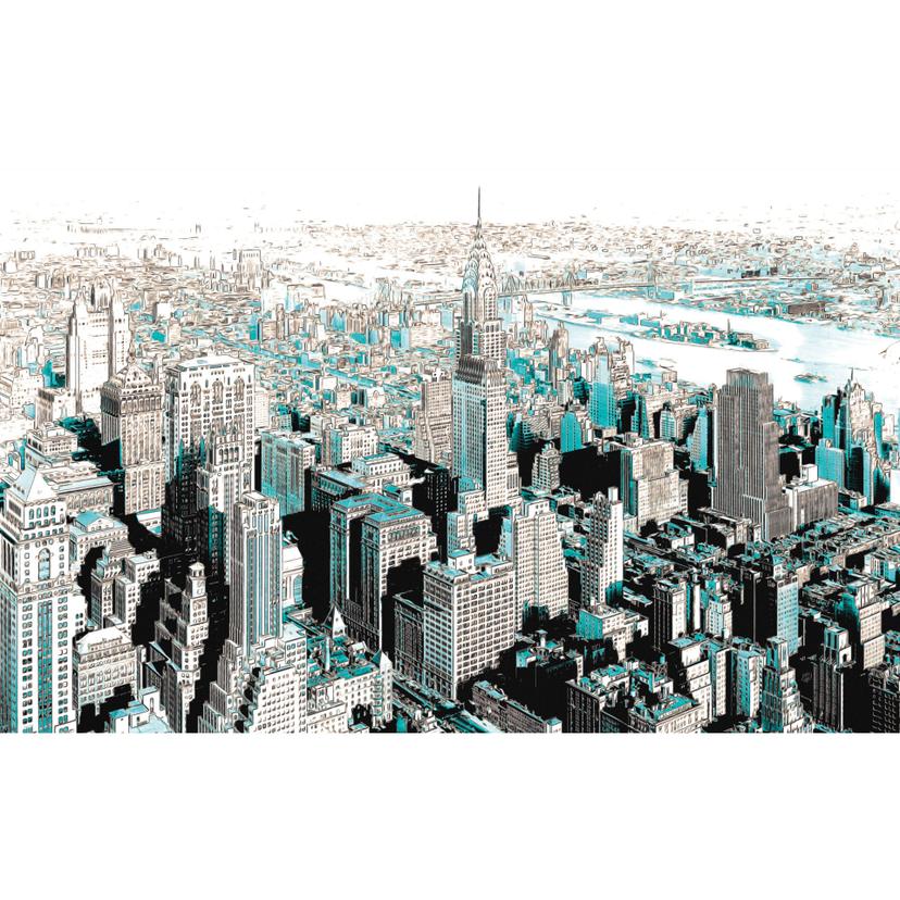 Fotobehang Vliesbehang Gotham City