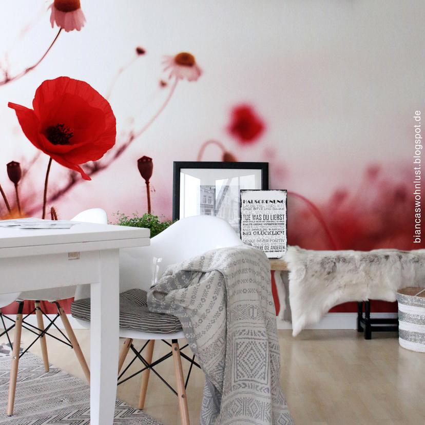 Fotomural impresiones de amapolas
