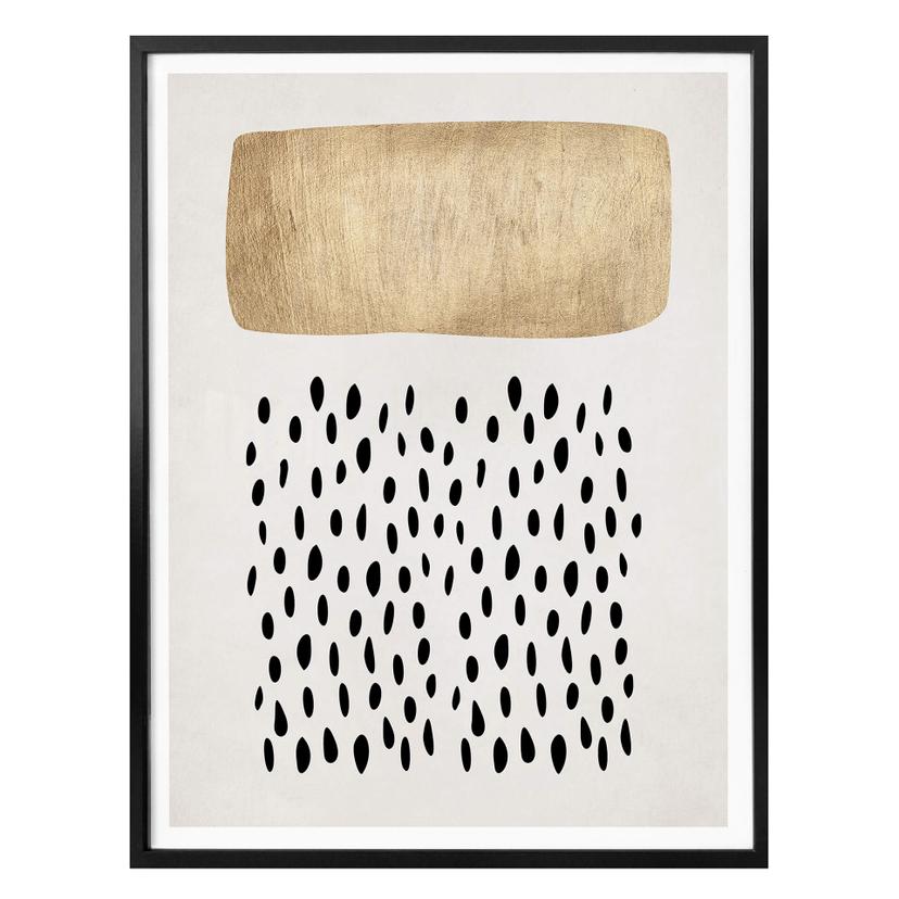 Póster Kubistika - Nube dorada