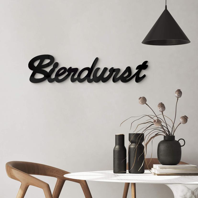 Decoración acrílica cerveza sed