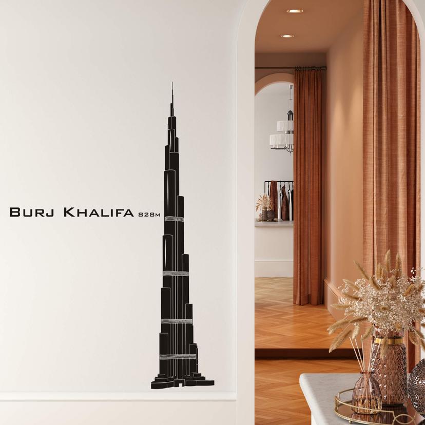 Sticker mural - Burj Khalifa