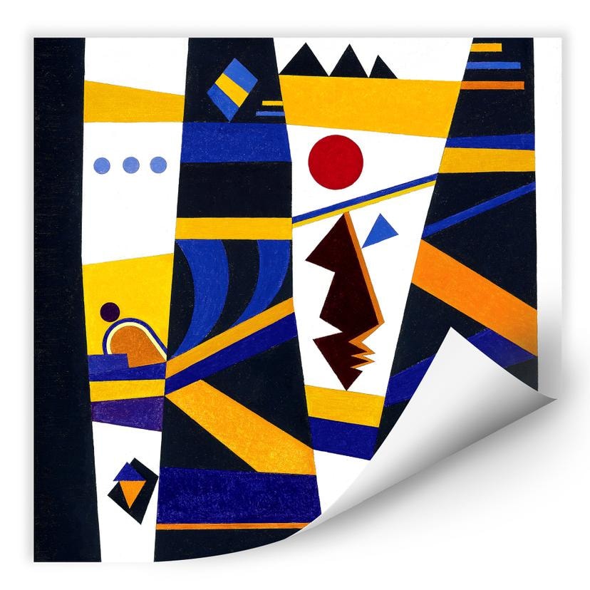 Zelfklevende Poster  Kandinsky - Connection