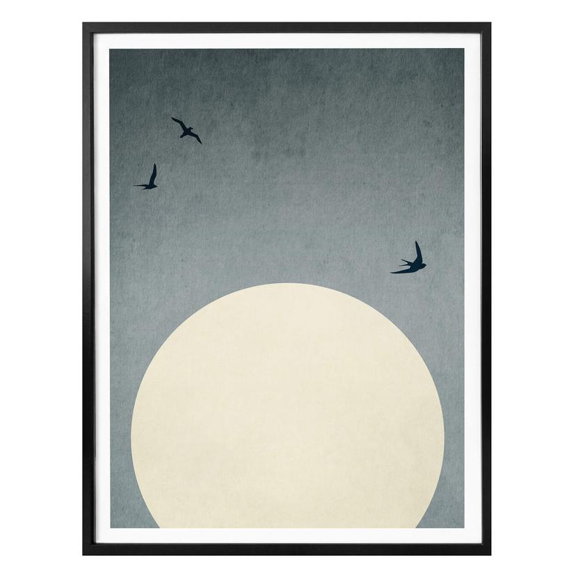 Póster Kubistika - De noche